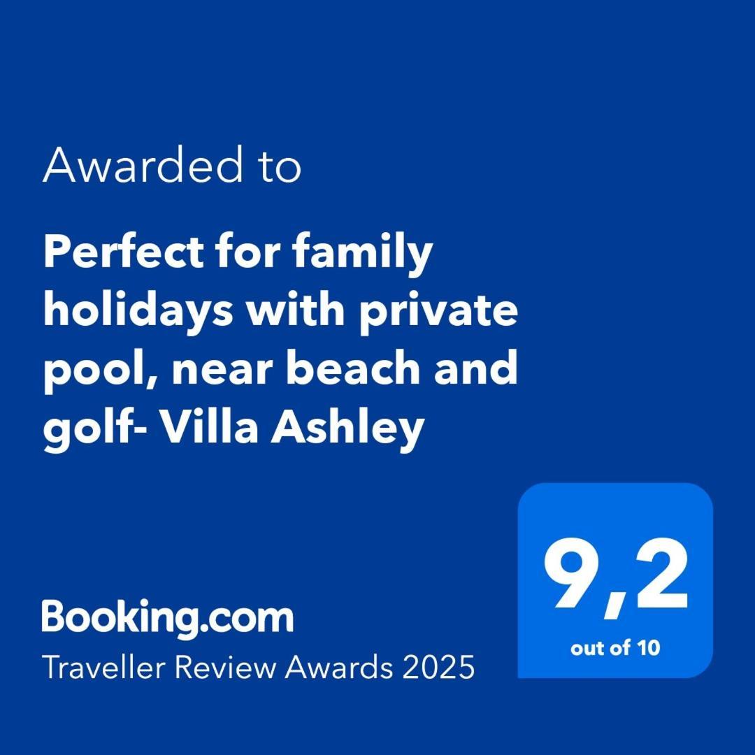 Perfect For Family Holidays With Private Pool, Near Beach And Golf- Villa Ashley Costa De Antigua Eksteriør bilde